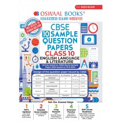 Oswaal CBSE Sample Question Paper Class 10 English Language